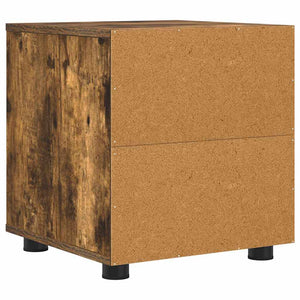 vidaXL Bathroom Cabinet Smoked Oak 40.5 x 40 x 44 cm