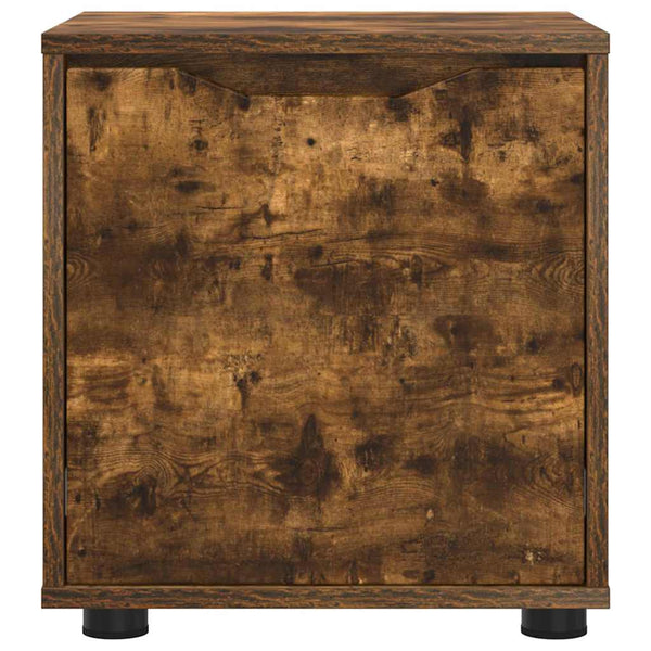 vidaXL Bathroom Cabinet Smoked Oak 40.5 x 40 x 44 cm