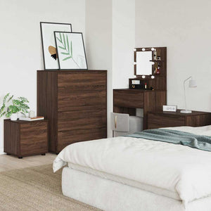 vidaXL Bathroom Cabinet Brown Oak Effect 40.5 x 40 x 44 cm