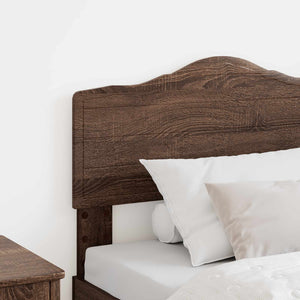 vidaXL Headboard Brown Oak Look Engineered Wood