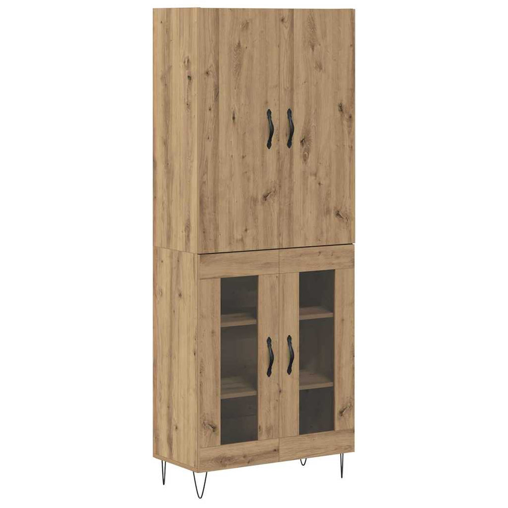 Highboard 2er Set Artisan Eiche