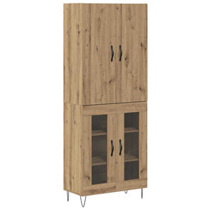 Highboard 2er Set Artisan Eiche