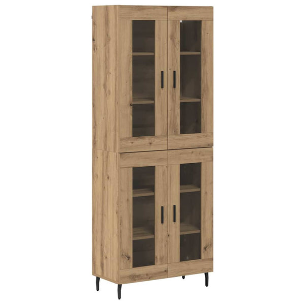 Highboard 2er-Set Artisan Eiche