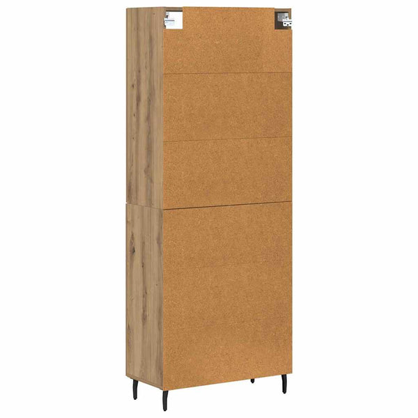 Highboard 2er-Set Artisan Eiche