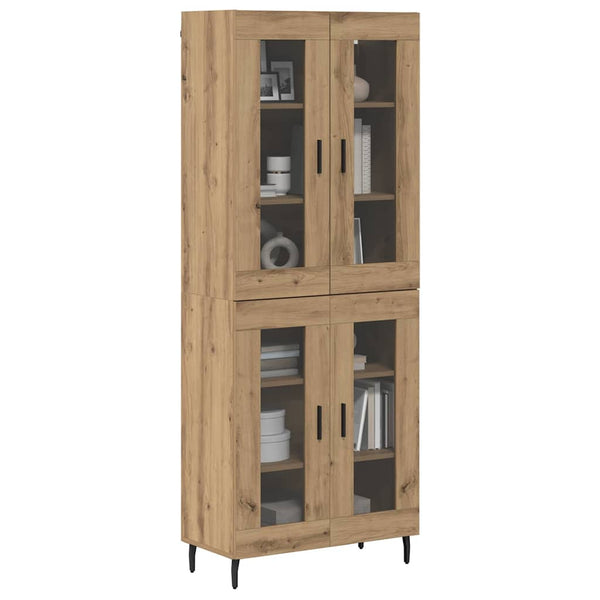 Highboard 2er-Set Artisan Eiche