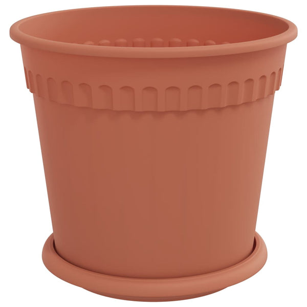 Blumentöpfe 6er Set Ziegelrot Ø 19cm