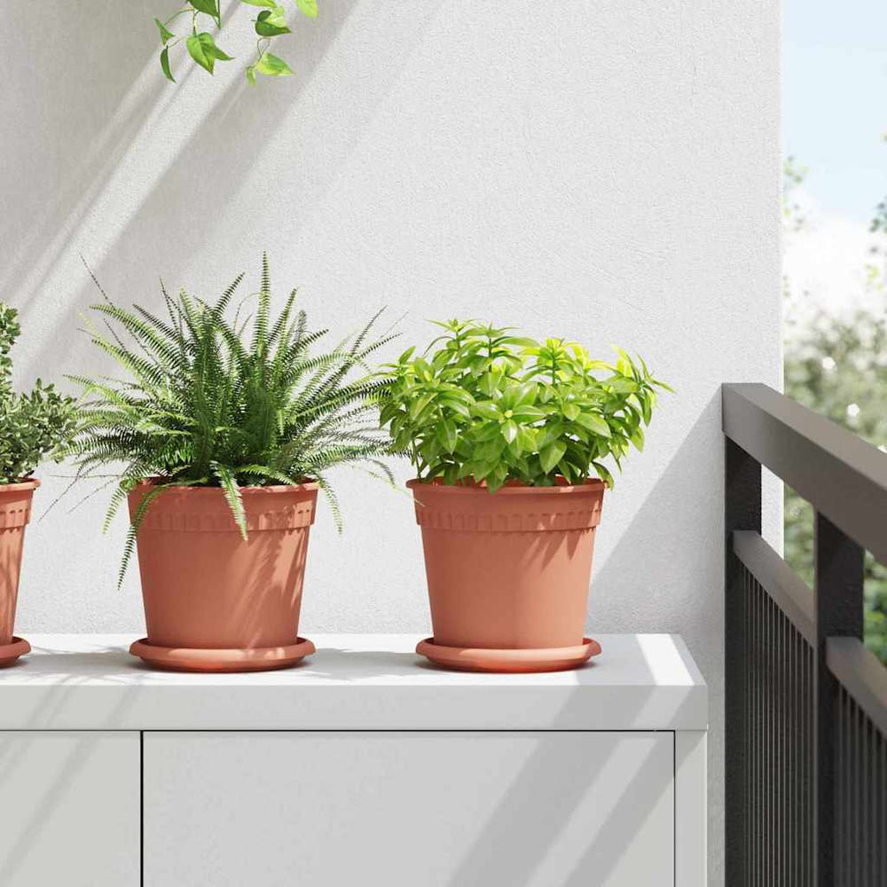 Blumentöpfe Ziegelrot 17 cm, 24er Set