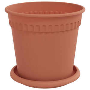 Blumentöpfe Ziegelrot 17 cm, 24er Set