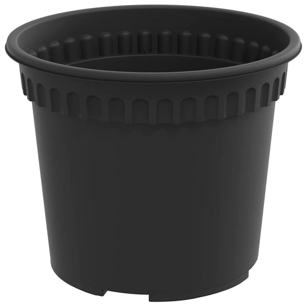 Blumentöpfe Schwarz 24er Set Ø12,5cm