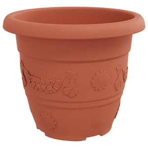 Blumentöpfe Ziegelrot 30 cm, 24er Set