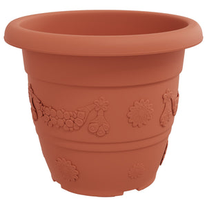 Blumentöpfe Ziegelrot 34x28cm, 24er Set
