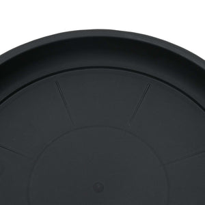 Schwarze Blumentöpfe, 24er Set, Ø 26cm