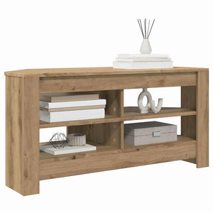 vidaXL Corner TV Cabinet Artisan Oak 102 x 40.5 x 45 cm Engineered Wood