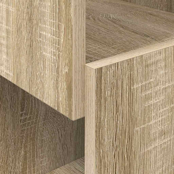 vidaXL Corner Cabinet Sonoma Oak 25.5x25x102cm Engineered Wood