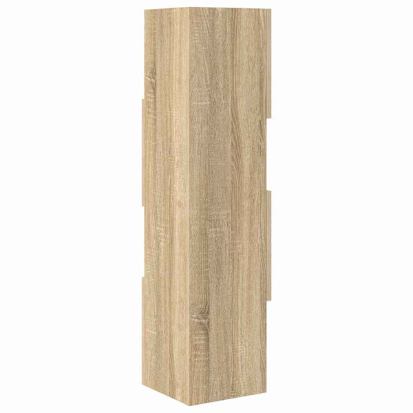 vidaXL Corner Cabinet Sonoma Oak 25.5x25x102cm Engineered Wood