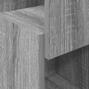 vidaXL Corner Cabinet Gray Sonoma 25.5x25x80cm Engineered Wood
