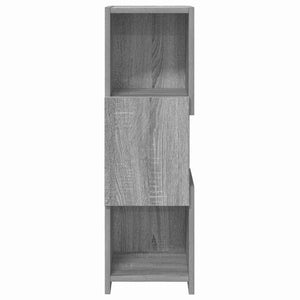 vidaXL Corner Cabinet Gray Sonoma 25.5x25x80cm Engineered Wood