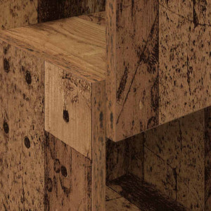 vidaXL Corner Cabinet Reclaimed Wood 25.5x25x80cm Engineered Wood