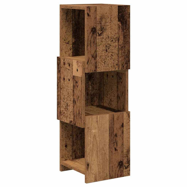 vidaXL Corner Cabinet Reclaimed Wood 25.5x25x80cm Engineered Wood