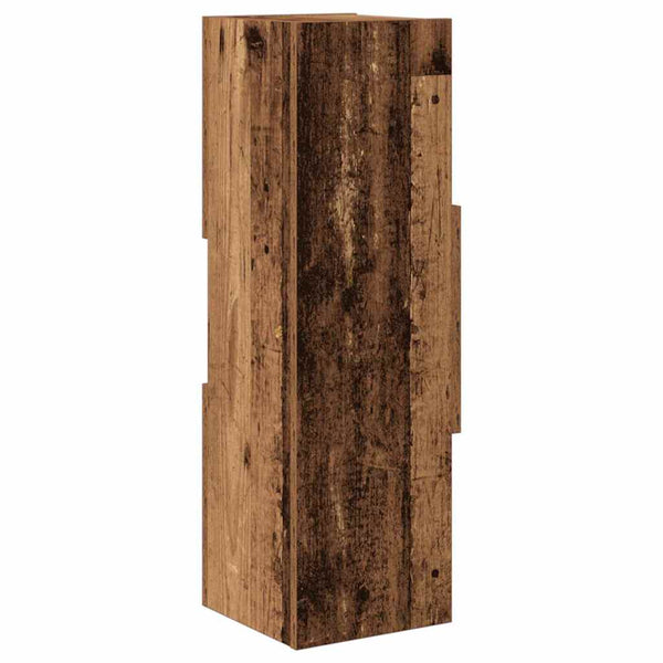 vidaXL Corner Cabinet Reclaimed Wood 25.5x25x80cm Engineered Wood