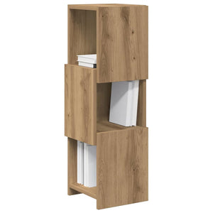 vidaXL Corner Cabinet Artisan Oak 25.5x25x80cm Engineered Wood