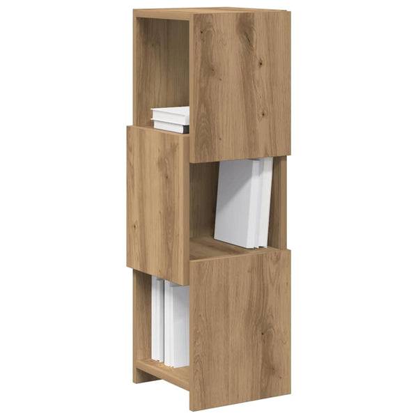 vidaXL Corner Cabinet Artisan Oak 25.5x25x80cm Engineered Wood