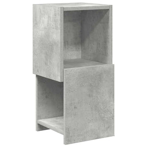 vidaXL Corner Cabinet Concrete Grey 25.5x25x55 cm Engineered Wood