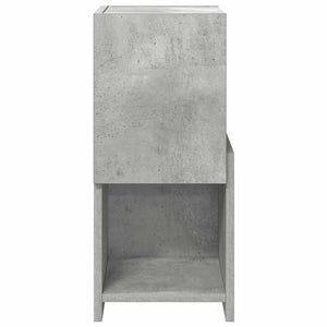 vidaXL Corner Cabinet Concrete Grey 25.5x25x55 cm Engineered Wood