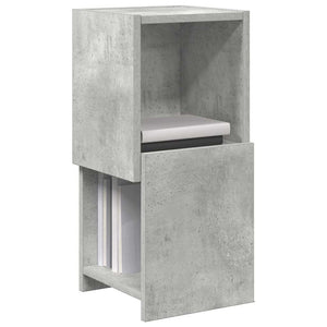 vidaXL Corner Cabinet Concrete Grey 25.5x25x55 cm Engineered Wood