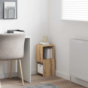 vidaXL Corner Cabinet Artisan Oak 25.5x25x55 cm Engineered Wood