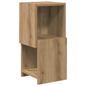 vidaXL Corner Cabinet Artisan Oak 25.5x25x55 cm Engineered Wood
