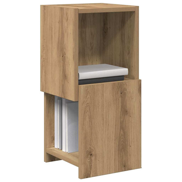 vidaXL Corner Cabinet Artisan Oak 25.5x25x55 cm Engineered Wood