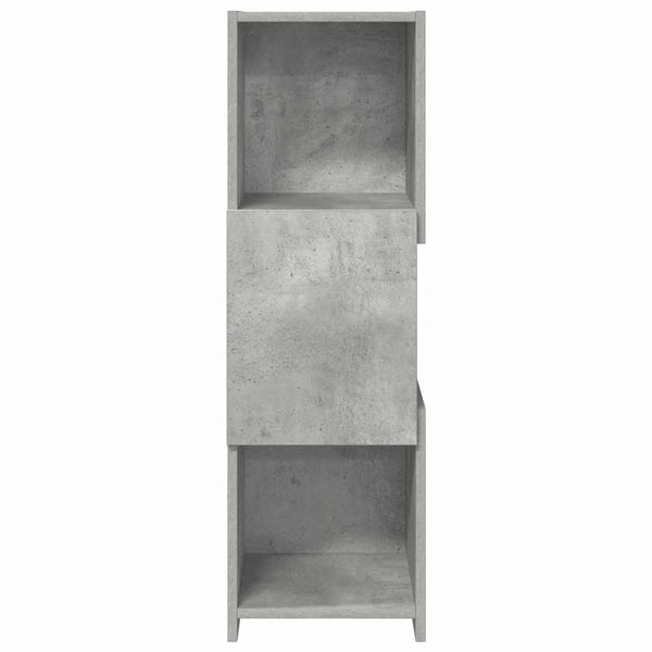 vidaXL Corner Cabinet Concrete Gray 30.5x30x95cm Engineered Wood