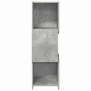 vidaXL Corner Cabinet Concrete Gray 30.5x30x95cm Engineered Wood