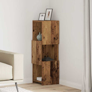 vidaXL Corner Cabinet Reclaimed Wood 30.5x30x95cm Engineered Wood