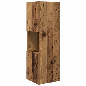 vidaXL Corner Cabinet Reclaimed Wood 30.5x30x95cm Engineered Wood