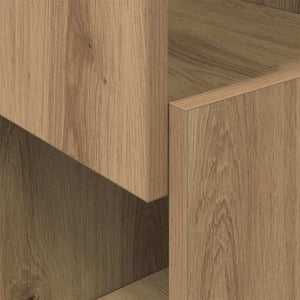 vidaXL Corner Cabinet Artisan Oak 30.5x30x95 cm Engineered Wood