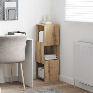 vidaXL Corner Cabinet Artisan Oak 30.5x30x95 cm Engineered Wood