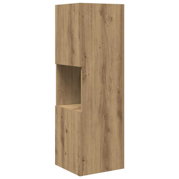 vidaXL Corner Cabinet Artisan Oak 30.5x30x95 cm Engineered Wood