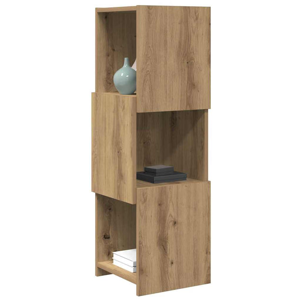 vidaXL Corner Cabinet Artisan Oak 30.5x30x95 cm Engineered Wood