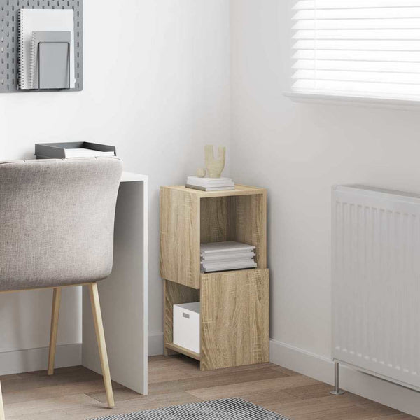 vidaXL Corner Cabinet Sonoma Oak 30.5x30x65cm Engineered Wood