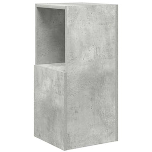 vidaXL Corner Cabinet Concrete Grey 30.5x30x65cm Engineered Wood