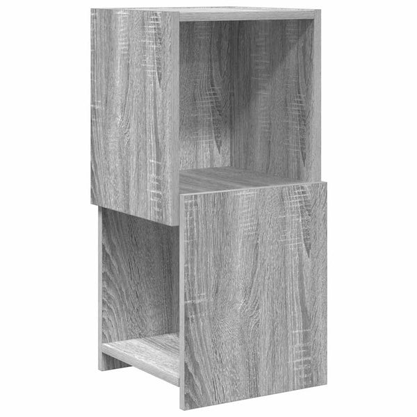 vidaXL Corner Cabinet Sonoma Grey 30.5x30x65cm Engineered Wood