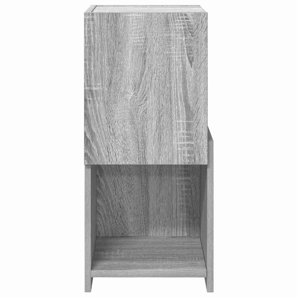 vidaXL Corner Cabinet Sonoma Grey 30.5x30x65cm Engineered Wood