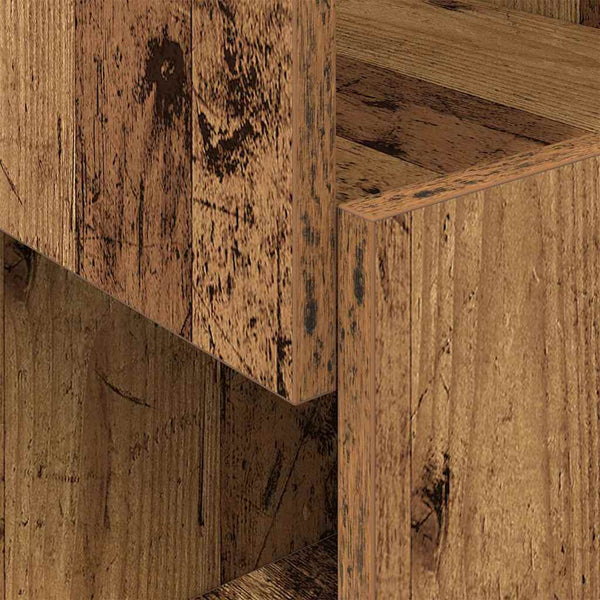 vidaXL Corner Cabinet Reclaimed Wood 30.5x30x65cm Engineered Wood