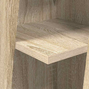 vidaXL Corner Cabinet Sonoma Oak 27.5x27x102cm Engineered Wood