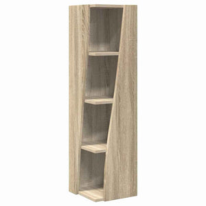 vidaXL Corner Cabinet Sonoma Oak 27.5x27x102cm Engineered Wood