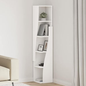 vidaXL Corner Cabinet 27.5x27x140cm Engineered Wood