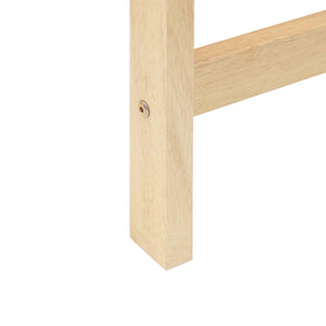 vidaXL Dining Chairs 2 pcs Natural 40 x 47.5 x 99.5 cm