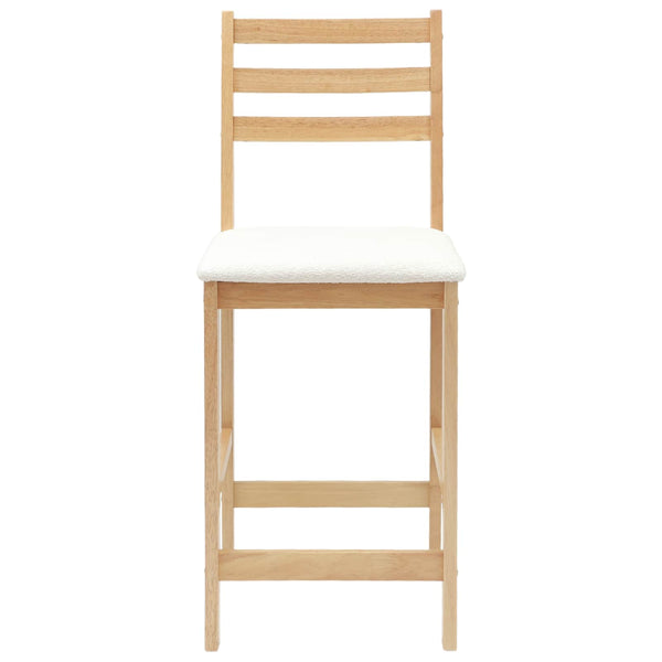 vidaXL Dining Chairs 2 pcs Natural 40 x 47.5 x 99.5 cm